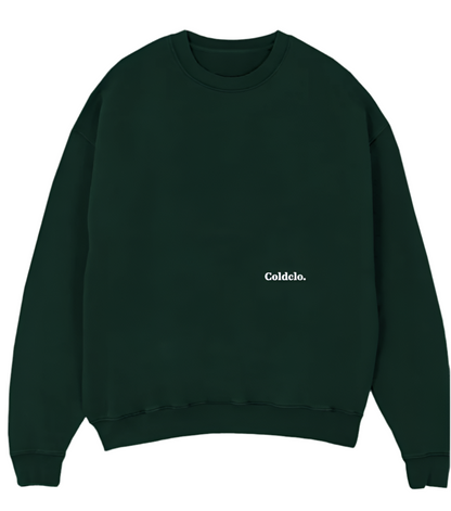 Racing green relaxed sweater