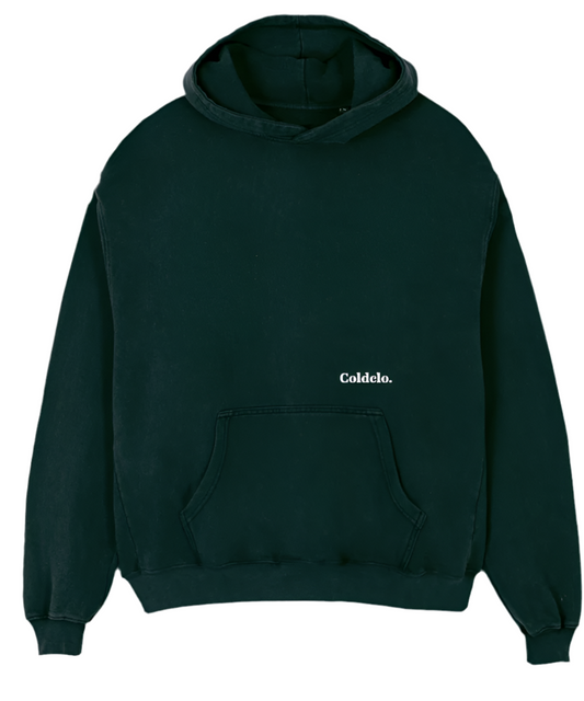 Racing green oversized hoodie