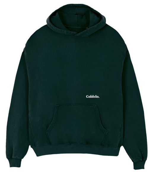 Racing green oversized hoodie – Coldclo